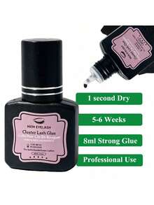 5ml Eyelash Extension Glue, Quick Drying And Long Lasting, Lasts 6 Weeks - Black - View 6