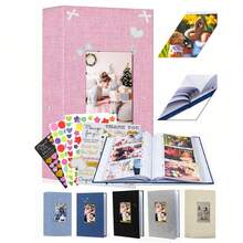 Photo Album, Family Photo Album, 4x6 Inch 300 Pockets Linen Cover Photo Album, Photo Storage, Suitable For Family, Wedding, Anniversary And Family Photo Storage - A - View 6