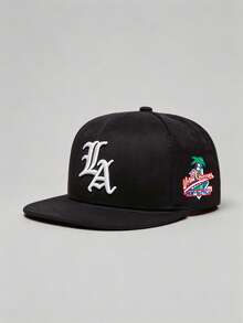 1pc Men's Gothic La Letter Reek Embroidered HIPHOP Hats For Men Adjustable Hats, UV Protection Sun Hat, Perfect For Casual Wear, Parties, Travel, And Holiday Gifts,The Best Gift For Mom And Loved Ones - Multicolor - View 3