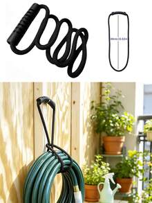 2pcs/Set Heavy Duty Storage Straps With Built-In Handle Protector, Hose, Cable, Tie Organizer, Suitable For Garden, Garage, Tool Room, Attic - Multicolor - View 7