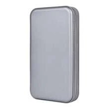 alavisxf xx Estuche CD, CD/DVD Estuche Portátil Cartera Organizador Protector de Plástico Duro para Viajes en Coche - Multicolor - Ver 1