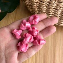 10 Pcs Cute Short Puffy Puakenikeni Flower Beads, Resin & Synthesis Coral Powder Colorful Puakenikeni Beads, Hawaiian Flower Beads,16x13mm - 10pcs-short Puakenikeni Beads - View 21