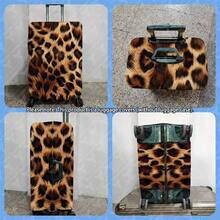 1PC / Flat Print Design / Luggage Protective Cover (Only Luggage Protective Cover, Not Including Luggage) / Suitable For 20 To 28 Inch Luggage / Made Of Thickened Fabric / Essential Accessory For Your Travel And Checked Luggage. - Multicolor - View 8