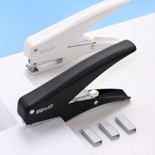 Durable Metal Handheld Stapler, Suitable For DIY Craft Packaging, Scrapbooking Thin Decoration Binding, Manual Stapler, Office Supplies Stationery - Single Piece - View 7