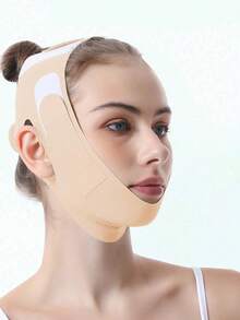 1pc Women's Breathable Face Mask, Face Lifting Mask, Sleep Chin Strap, Face Protection Band, Suitable For Daily Use, Back To School Season - Multicolor - View 15