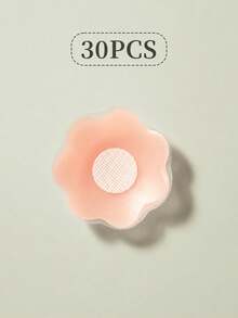 2/10/30/50pcs Thin Self-Adhesive Silicone Nipple Covers, Sweat-Proof Reusable Invisible Seamless Pads, Suitable For Tank Tops And Bikinis - Multicolor - View 8