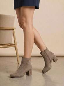 Women Ankle Boots & Booties - Nutria - View 2