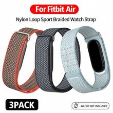 3 Packs Sports Nylon Strap For Air Hook And Loop Adjustable Wristband For Men Woman-Gift For Halloween, Christmas, Daily Wear Accessories - Multicolor - View 12