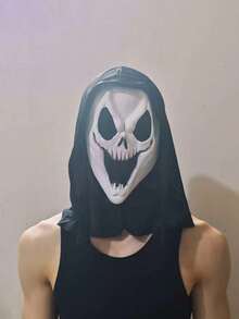 Halloween Costume, Mask, Cape, Vampire Role Play Props, Accessories - Multicolor - View 8