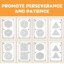 Maze Game Activity Notebooks, Desert, Ocean, Crystal Cave And Funfair Adventure Themes, Focus Training, Logic Thinking And Pathfinding Practice, Progressive Difficulty Design - Style - View 5