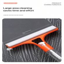 3-In-1 Window Cleaning Squeegee, Multi-Function Spray Window Scraper Cleaning Tool, Suitable For Window Glass Doors, Mirror Scraper, Brush, Car Glass, Motorcycle Glass, Silicone Integrated Spray Water Glass Squeegee, Household Window Squeegee 3-In-1 Water Scraper With Built-In Spray, Glass Cleaning Gadget - Multiple Styles - View 9