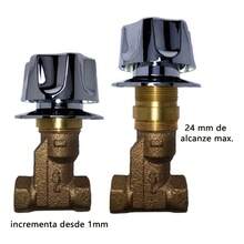 Extensión Para Llave Regadera Empotrada Y Cartucho De Latón - 1 - Ver 5