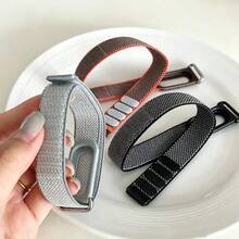 3 Packs Sports Nylon Strap For Air Hook And Loop Adjustable Wristband For Men Woman-Gift For Halloween, Christmas, Daily Wear Accessories - Multicolor - View 2