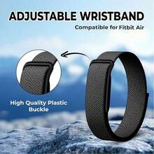 3 Packs Sports Nylon Strap For Air Hook And Loop Adjustable Wristband For Men Woman-Gift For Halloween, Christmas, Daily Wear Accessories - Multicolor - View 5