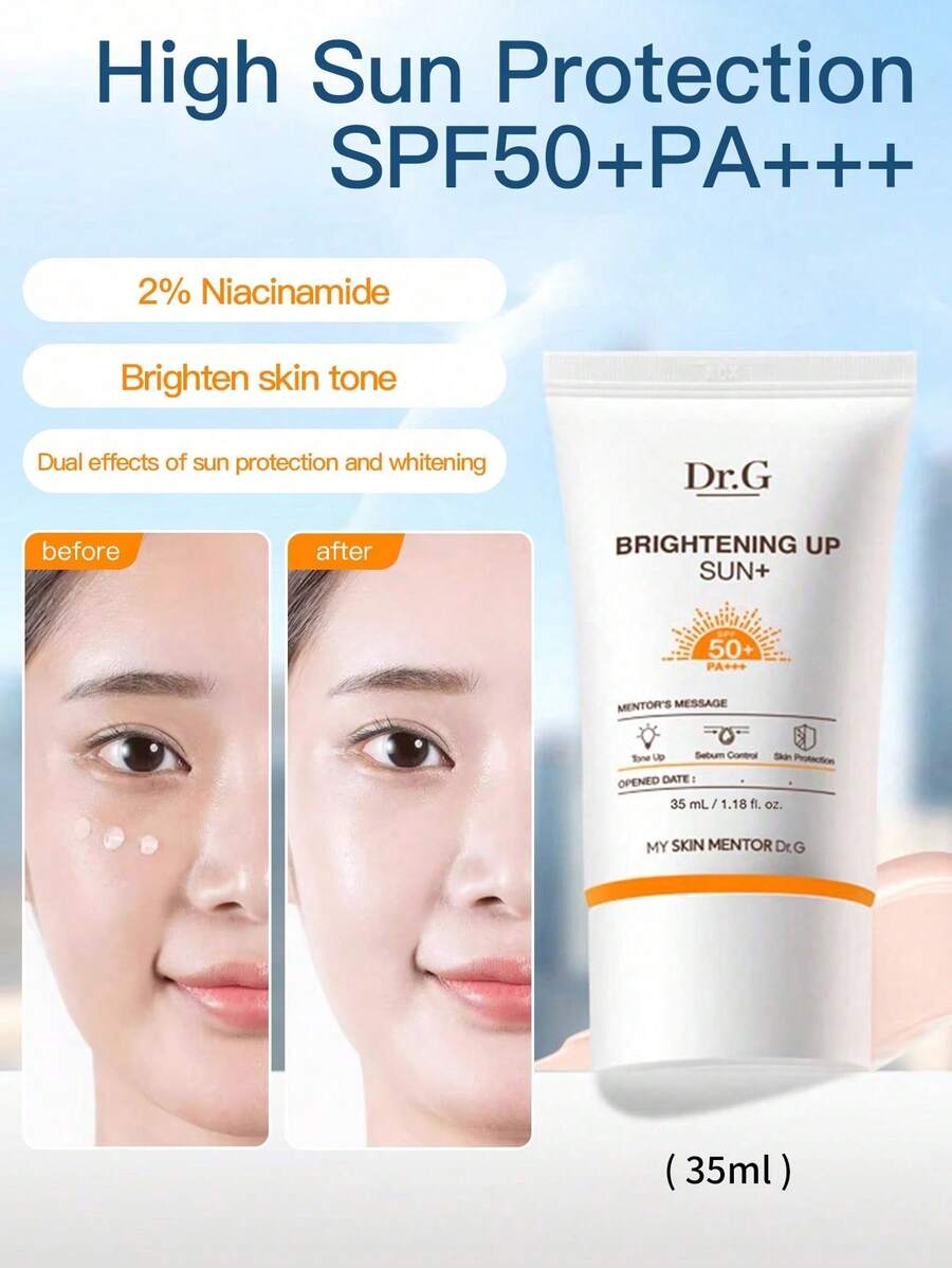 DR.G 隔離防曬乳液 35ml 敏感肌適用 SPF50+ 韓國 - 35毫升 - 查看 1