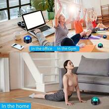 1pc Massage Ball_Muscle Application_-_Plastic Self-Massage Tool_With Trigger Point_Deep Tissue Massager_Suitable For Neck, Back, Shoulder, Feet_Portable_Gym, Yoga And Post-Surgery Use (Ideal Choice For Muscle Knots) - Multicolor - View 5
