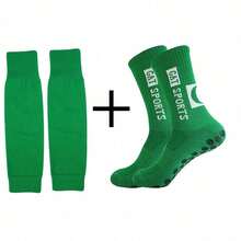 CT TAPESOCKS 2 زوج/مجموعة من جوارب كرة القدم اللاصقة المضادة للانزلاق، جوارب كرة السلة، جوارب رجالية متوسطة الطول، جوارب رياضية، وأغطية الساق الرياضية - متعدد الألوان - مشاهدة 5