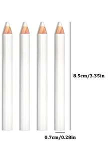 1/2/4/6/10pcs Rhinestone Wax Pencil Set, Rhinestone Pickup Pen, Crystal Gemstone Pickup Tool, DIY Nail Art Decoration Rivet Pickup Pen (White) - A - View 7