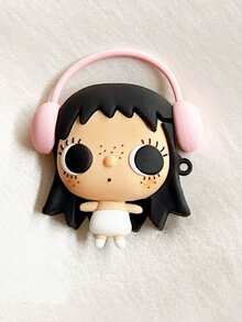 1PC Cute Xiaoyu Girl 3D Anti-Drop Apple A IrPods Case - Bluetooth Earphone Cover - Protection Case For A IrPods Pro/Pro2/Pro3/1st Gen/2nd Gen/3rd Gen/4th Gen Compatible - Multicolor - View 12