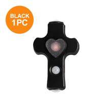 LED Jesus Cross Wall Light, Home Decor Cross-Shaped Wall Lamp, Rechargeable Magnetic Motion Sensor Wall Light, 3 Colors Dimmable, Battery-Powered, Suitable For Halloween, Christmas, Thanksgiving, Wedding Birthday Party Signs, Easter Decorations - Multicolor - View 25