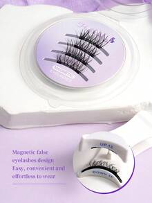 Lightweight Soft Layered Magnetic False Eyelashes For Deep Big Eyes - View 6