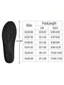 High Elasticity Latex Insoles With Arch Support And Memory Foam Cushioning, Unisex Shock-Absorbing Shoe Inserts For Sports, Running, Work And Casual Shoes, Comfortable Daily Footwear Accessories - Multiple Colors Available - View 13