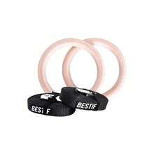 Gymnastics Rings Wooden Gymnastics Rings Rings Sports Rings Crossfit Training- - Verschiedenfarbig - Übersicht 1