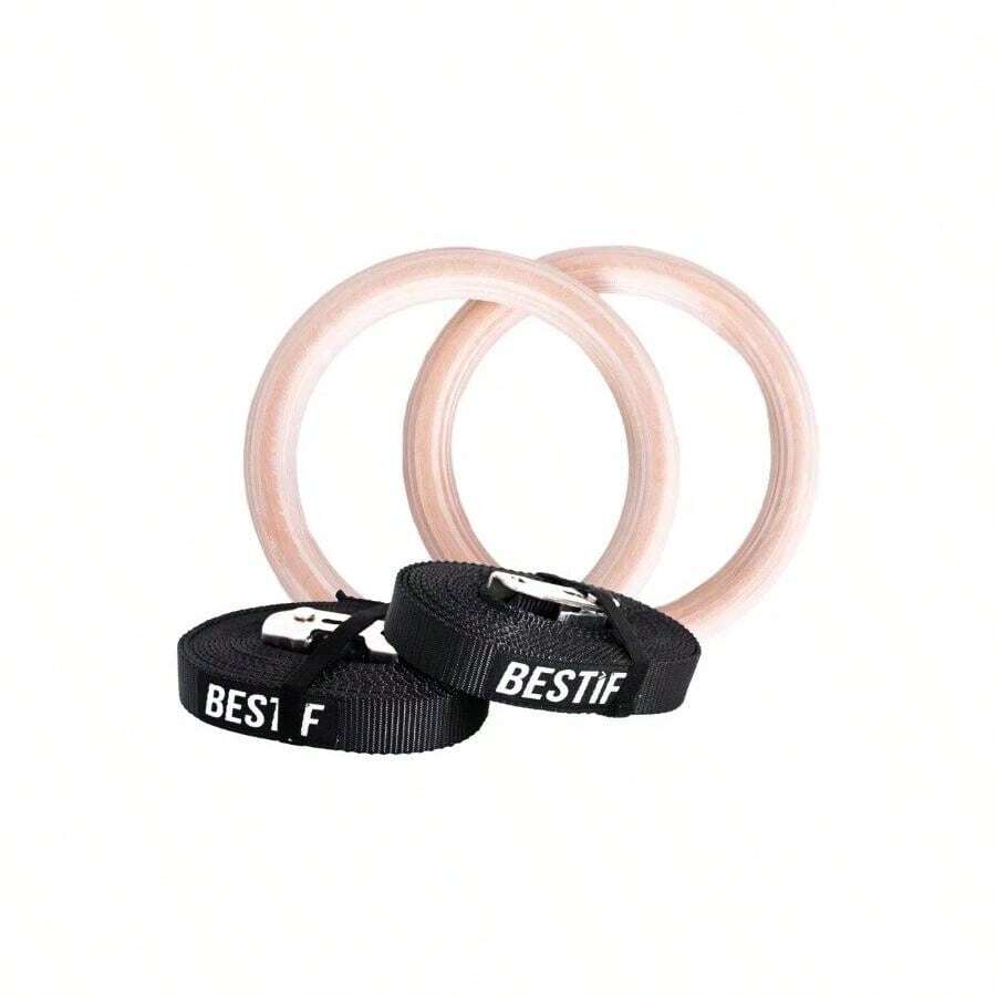 Gymnastics Rings Wooden Gymnastics Rings Rings Sports Rings Crossfit Training- - Verschiedenfarbig - Übersicht 1