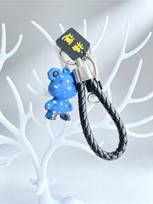 Fashionable Lightning Bear Keychain, Cute Cartoon Couple Doll Pendant, Keyring, Creative Astronaut Keychain, Pendant, Adding Fun And Personalized To Your Items - Multicolor - View 11
