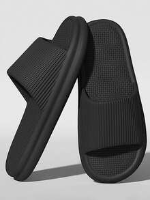 Women Home Slippers - Black - View 4