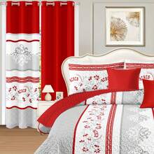 Comforter Sets - Red and White - View 2