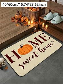 1 buah Keset Kamar Mandi Motif Halloween, Keset Pintu Persegi Panjang Modern untuk Rumah, Dapat Dicuci dengan Mesin, Keset Dapur Lembut dan Nyaman dengan Alas Anti Selip, Keset Masuk Selamat Datang yang Dapat Dicuci, Karpet Ruang Tamu, Karpet Kecil Dekoratif Kamar Tidur, Cocok untuk Rumah, Ruang Tamu, Kamar Tidur, Dapur, Ruang Cuci, Taman, Lorong dan Keset Dekorasi Luar Ruangan, Tersedia Berbagai Ukuran, Cocok untuk Musim Semi, Musim Panas, Musim Gugur dan Musim Dingin, Karpet Liburan - MultiWarna - View 11