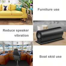 1pc Self-Adhesive Foam, Black With Adhesive Backing Multi-Purpose Foam Rubber Sheet, High Density Foam Board, Furniture Pad, Floor Protector, Anti-Scratch, Anti-Slip, Sound-Insulating, Crafts, DIY Projects Easy To Cut - Multiple Styles - View 6