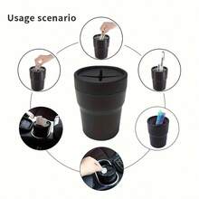 Car Cup Holder Storage Box, Phone Organizer, Card, Coin And Change Holder - Coin Box - View 4