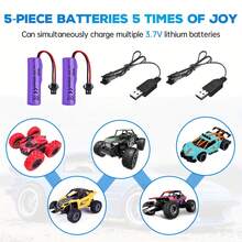 Battery Charging Accessories - 2 Batteries - View 3