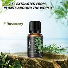 MOPOYAT Aceite esencial de aromaterapia de 10 ml, apto para difusor, spa y humidificador. Fragancia de larga duración. Úselo para masajes, cuidado de la piel, cuidado corporal, cuidado facial, cabello y uñas, etc. - 1PC - Ver 13
