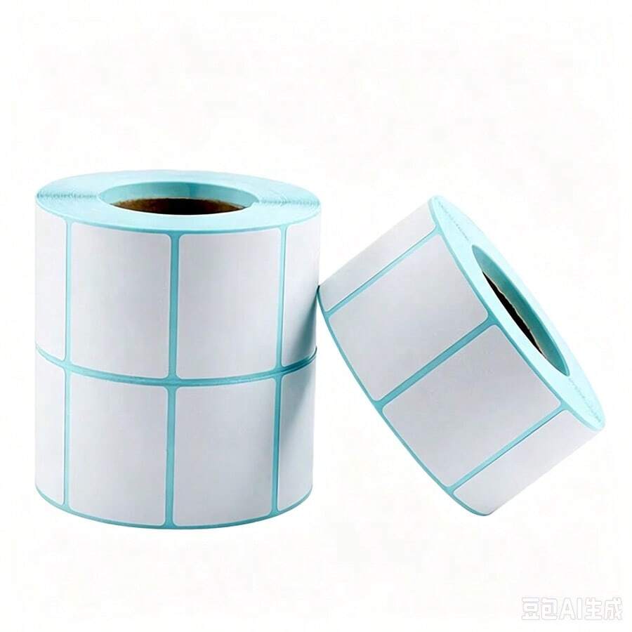 1200pcs/Roll Label Stickers, 2cm*3cm Handwritten Self-Adhesive Blank Labels, Multi-Purpose Classification Index Sticky Notes Suitable For Product Price Labels, Date Labels, Storage Box Labels, Daily Office Differentiated Classification Label Stickers - View 1