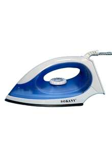 SOKANY898A Electric Iron, Portable Handheld Steamer For Dorm And Travel, Suitable For Students, Applicable To All Types Of Clothing, Constant Temperature Ironing, No Damage To Clothes, Adjustable Temperature Control - Blue - View 2
