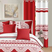 Comforter Sets - Red - View 3