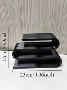 Kệ đựng điều khiển từ xa nhiều ngăn hình chữ S cong, kệ lưu trữ để bàn cho điều khiển, điện thoại, chìa khóa dùng trong gia đình, kệ tiện ích - Nhiều màu - Xem 2