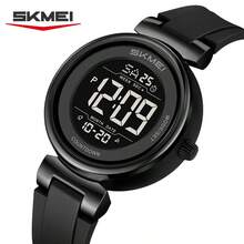 Jam Tangan Digital Pria Populer Model Baru Skmei 2633, Tali PU Asli, Tahan Air, Kronograf, Kalender, dan Jam Tangan Olahraga - Satu-Ukuran - View 13