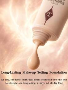 Charlotte Tilbury CT Long-Wear Matte Foundation 5ml Tahan Lama Mengontrol Minyak dan Menutupi Noda [Ukuran Mini] - 1N - View 2