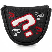 1PC Exquisite Embroidery Mallet Golf Putter Headcover With Magnetic Closure Golf Club Protector - Multicolor - View 2