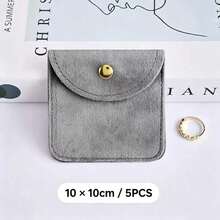 2pcs/5pcs/10pcs/20pcs/50pcs Velvet Jewelry Packaging Bags Soft Velvet Gift Bags For Rings Earrings Bracelets Necklaces Storage Bags Wedding Guest Candy Bags Gift Bags - Velvet Jewelry Pouch - View 60