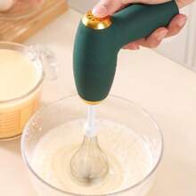 Rechargeable Wireless Handheld Mixer, 3-Speed Electric Egg Beater With Dual Interchangeable Mixing Heads, Portable Low Noise Kitchen Dessert Baking Mixer - Multicolor - View 7