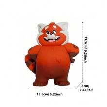 Miniso Disney Pixar Turning Red Series Smiling‑Theme Collectible Figure, Fine Cartoon Character Model, Desktop Display Ornament, Nice Collectible Present For Anime Enthusiasts (1PC) - Ornament - View 8