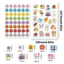 Children Reward Star Stickers, Teacher Classroom Incentive Stickers | 768pcs Sticker Value Pack, Suitable For Children Students Reward, Homework Praise, Diary, Notebook Decoration, Bottle, Notebook, Luggage Bag Gift, Behavior Chart, Student Notebook, School Classroom Teacher Supplies, DIY - Multicolor - View 5