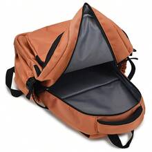 SHILAN Casual Backpack, Multi‑Pocket Large Capacity Wear‑Resistant Daypack For Outdoor Travel And School - Multicolor - View 6