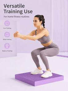 Foam Yoga Mat Balance Pad - Non-Slip Dumbbell Training Mat, Yoga, Pilates, Fitness Workout Elbow Support - Joint Cushioning & Stability - Multicolor - View 7