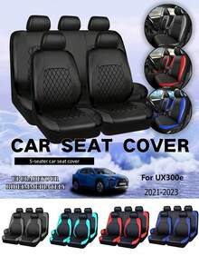 4pcs/9pcs PU Artificial Leather Car Seat Cover Set, Airbag Compatible, Breathable, Suitable For Sedan, Truck And SUV, Comfortable And Durable, Waterproof And Dust-Proof, Prevent Liquid, Stain And Dust From Dirtying Car Seats. - Type a - View 2
